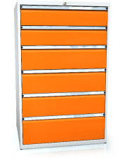 Schubladenschränke 1373 x 860 x 750 - 6x Schubladen